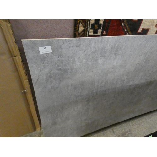 52 - Tek Wall Artisan Grey, Approx 360cm x 60cm, RRP £780 inc. VAT * This lot is subject to VAT