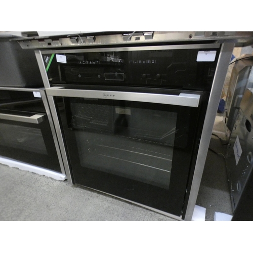 72 - Neff  N70 Single Multifunction Pyrolytic Oven - Stainless Steel - Slide & Hide H595xW596xD548 - mode... 