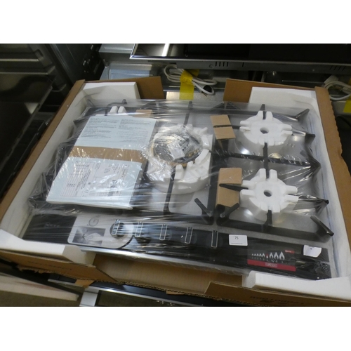 75 - Neff  Gas 5 Burner Hob With FlameSelect H45xW750xD520, RRP 390.84 + vat * This lot is subject to vat