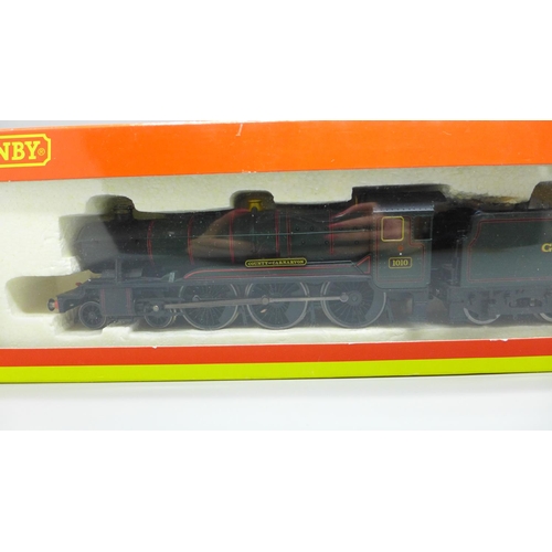 623 - A Hornby OO gauge locomotive and tender, boxed