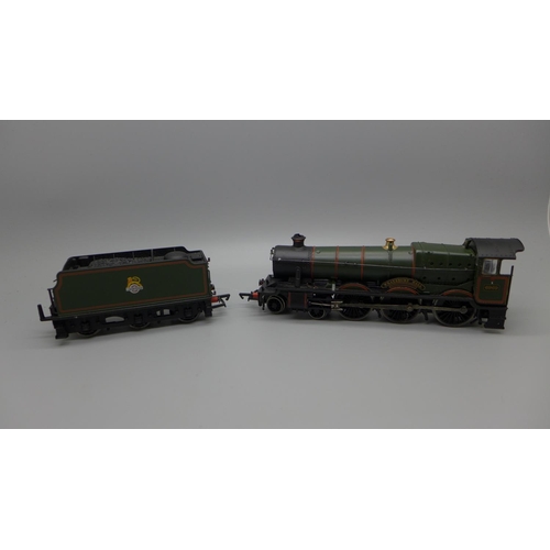 676 - A Hornby OO gauge locomotive and tender, Wraysbury Hall