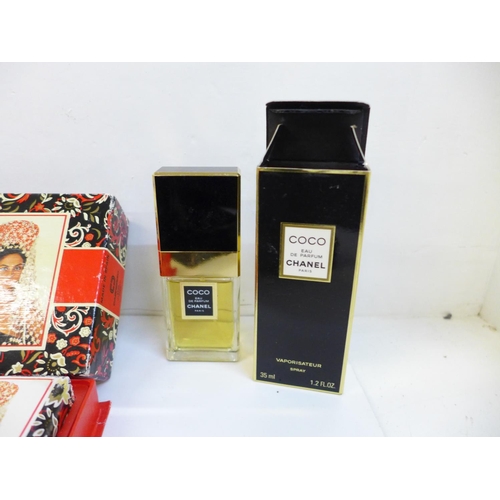 681 - Perfumes and soaps, including Coco Chanel