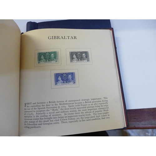 726 - Commonwealth Omnibus Issues; 1937 Coronation part set, mint and used with couple of covers, 1946 Vic... 