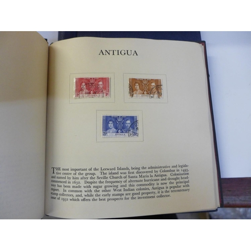 726 - Commonwealth Omnibus Issues; 1937 Coronation part set, mint and used with couple of covers, 1946 Vic... 