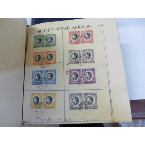 726 - Commonwealth Omnibus Issues; 1937 Coronation part set, mint and used with couple of covers, 1946 Vic... 