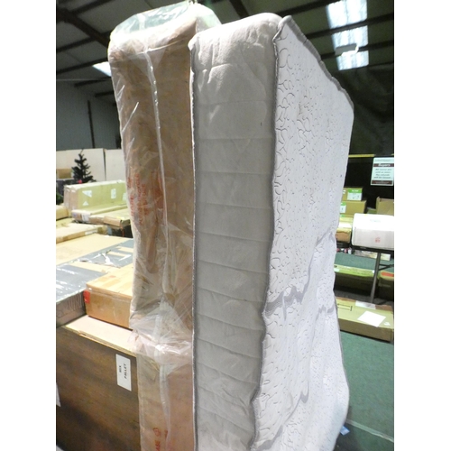 3039 - A 4ft Divan bed base with 4ft6