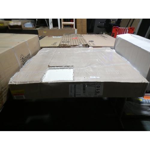 3098 - A white coffee table * this lot is subject to VAT