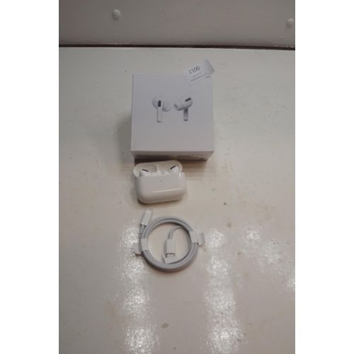 2100 - Apple Airpods pro - boxed - W