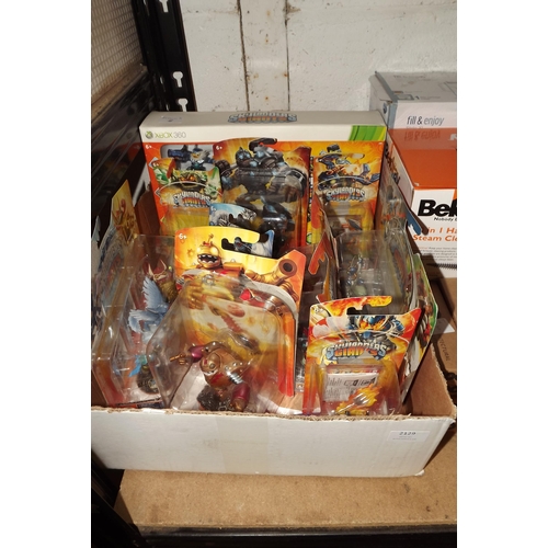 2129 - Assorted Skylander Giants toys - boxed and unused