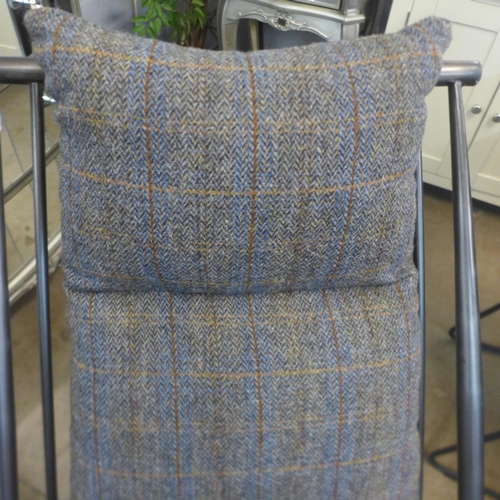 1349 - A Harris Tweed Ely armchair