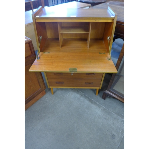 111 - A small teak bureau