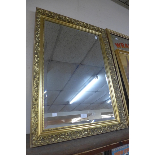 359 - A gilt frame mirror