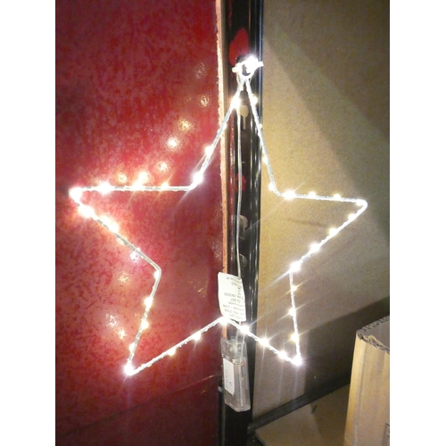 3260a - Two white LED star lights