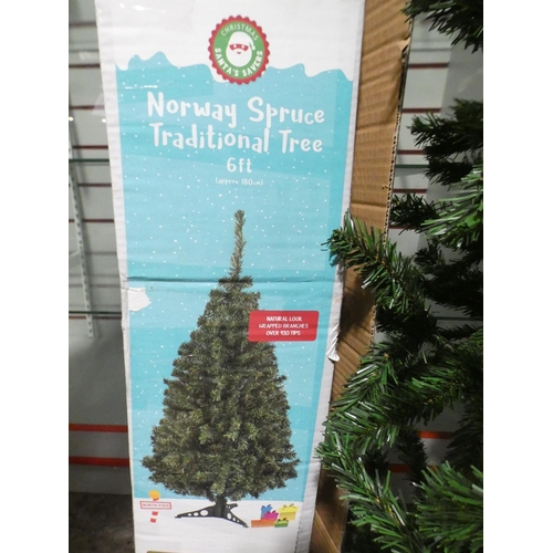 3284 - A Norway Spruce artificial tree (approx. 180cm)