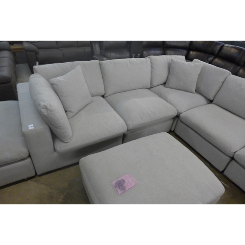 1523 - Lowell Eight Piece Modular Sectional Sofa, RRP £2416.66 + VAT (4075-3) * This lot is subject to VAT