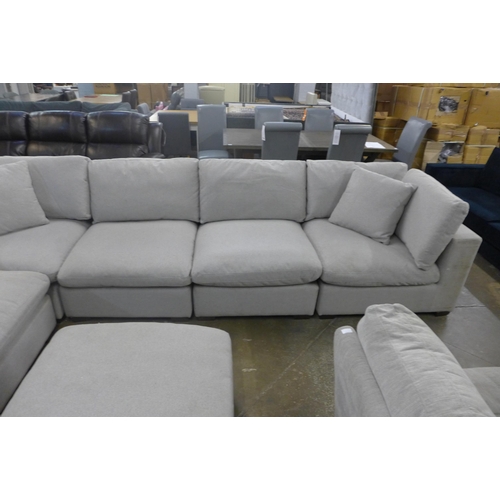 1523 - Lowell Eight Piece Modular Sectional Sofa, RRP £2416.66 + VAT (4075-3) * This lot is subject to VAT