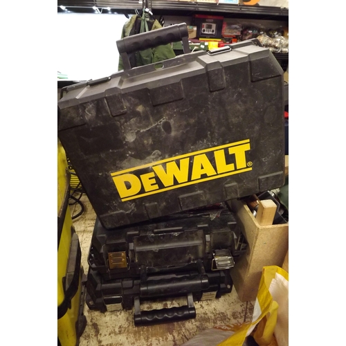 2419 - Qty. of Dewalt power tools & cases