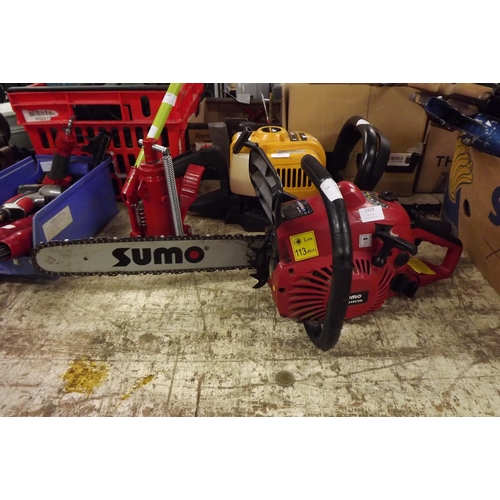 2429 - Sumo petrol chainsaw (SML348CHN), a/f