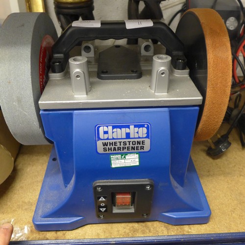 2005 - Clarke whetstone sharpener 240v - W