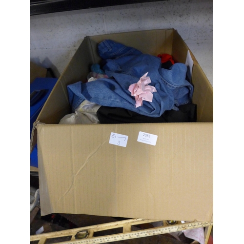 2085 - Approx. 70 items of unused and tagged clothing:- jeans, tops, shirts, etc.