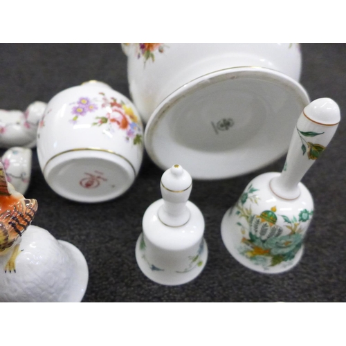 760 - A collection of china including Royal Crown Derby, Hammersley, Paragon, etc.