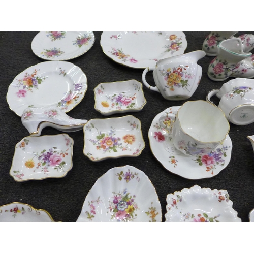 760 - A collection of china including Royal Crown Derby, Hammersley, Paragon, etc.