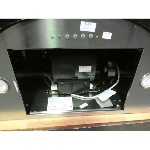 3131 - Faber Inca Smart C GR Canopy Hood (H174xW522xD284) (model:- 305.0613.301), RRP £132.50 inc. VAT  *Th... 