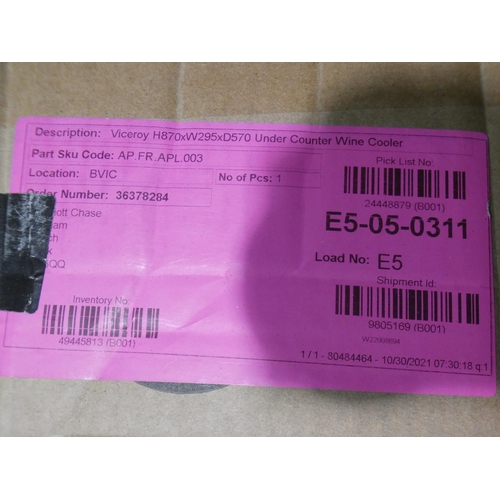 3073 - Viceroy Wine Fridge  * This lot is subject to VAT