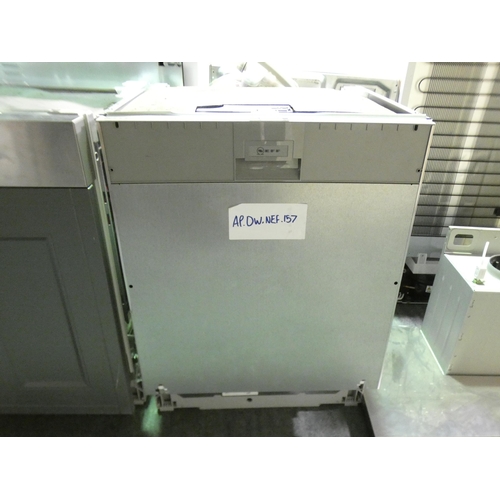 3080 - Neff Fully Integrated Dishwasher With Door Open Assist (H815xW598xD550) - model:- S515T80D1G, RRP £6... 