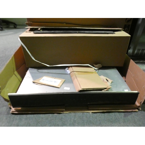 3084 - CDA Downdraft Integrated Cooker Hood (H720xW880xD346) - model:- EDD92BL, RRP £770.83 inc. VAT * This... 