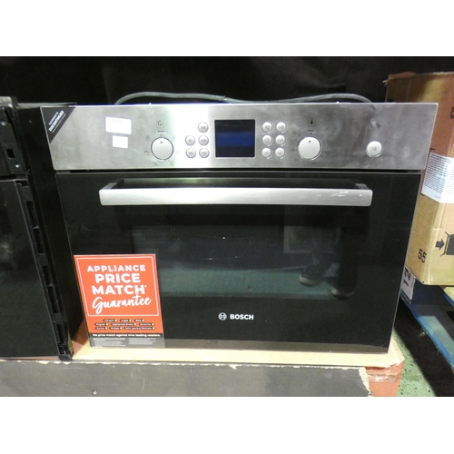 3089 - Bosch Stainless Steel Combination Microwave Oven (H454xW594xD570) - model:- HBC84H501B, RRP £515 inc... 