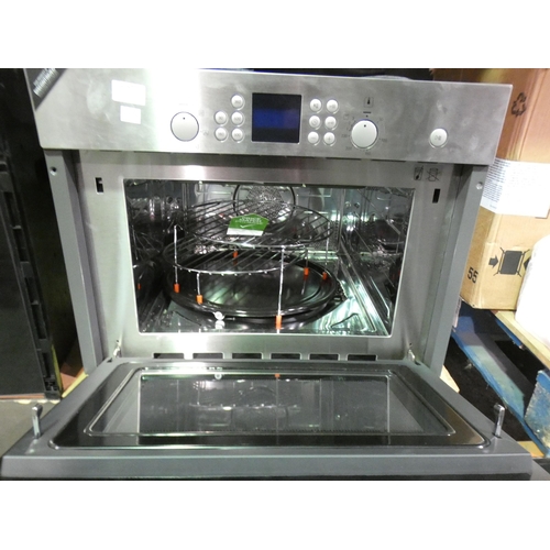 3089 - Bosch Stainless Steel Combination Microwave Oven (H454xW594xD570) - model:- HBC84H501B, RRP £515 inc... 