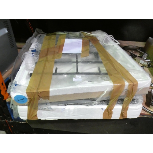 3092 - Zanussi Gas On Glass 5 Burner Hob (H45xW740xD510) - model:- £315.83 inc. VAT * This lot is subject t... 