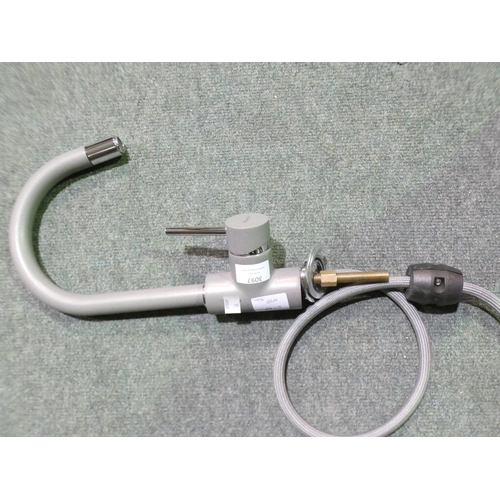 3097 - Elda Pull Out Tap - Grey - High Pressure Only - model:- BM3121AL, RRP £232.50 inc. VAT * This lot is... 