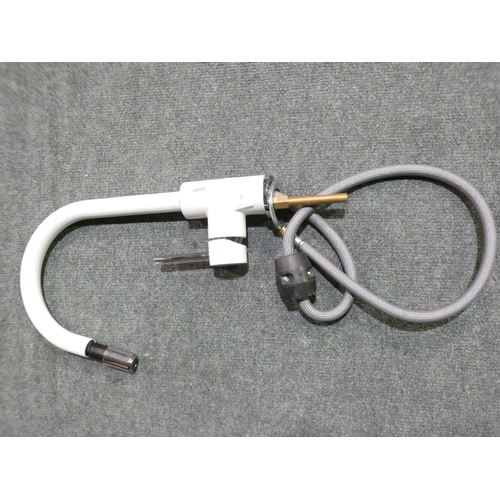 3099 - Elda Pull Out Tap - White - High Pressure Only - model:- BM3121WH, RRP £232.50 inc. VAT * This lot i... 