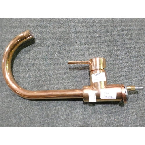 3104 - Della Tap - Rose Gold - High Pressure Only - model:- BM1626RO, RRP £190.84 inc. VAT * This lot is su... 