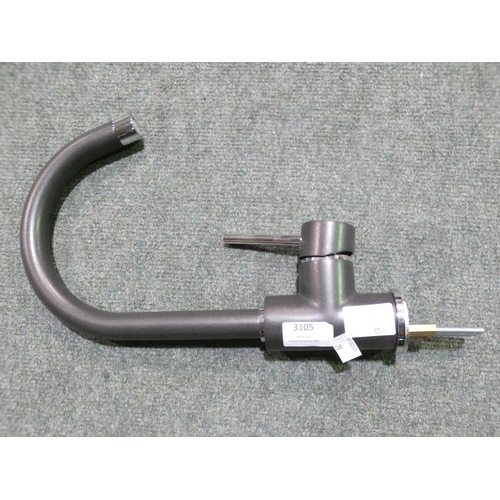 3105 - Della Tap - Anthracite - High Pressure Only - model:- BM1626MB, RRP £149.17 inc. VAT * This lot is s... 