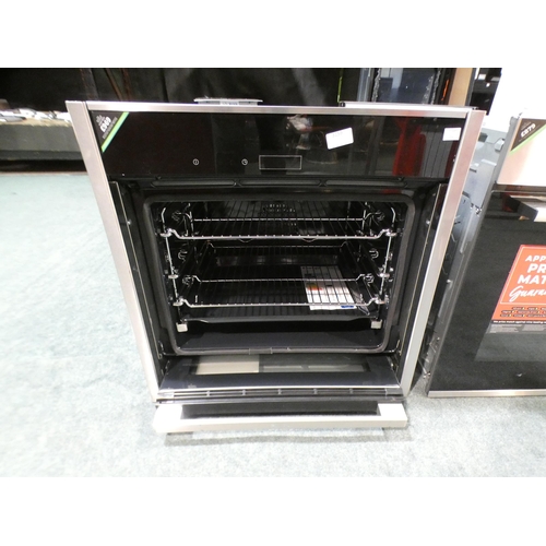 3159 - Neff  Single Slide & Hide Stainless Steel Multifunction Pyrolytic Oven (H595xW596xD548) - model:- B5... 