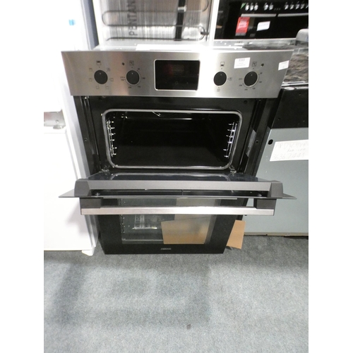 3163 - Zanussi Built In FanCook Double Oven (H888xW594xD568) - model:- ZKHNL3X1, RRP £382.50 inc. VAT * Thi... 