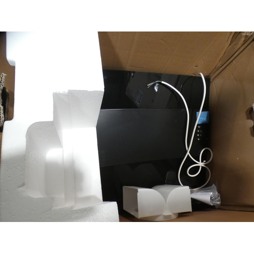 3175 - Zanussi Black Screen Hood (H915xW598xD176) - model:- ZFVX16K, RRP £232.50 inc. VAT * This lot is sub... 