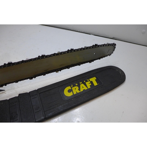 2036 - Powercraft PC40-38CC petrol chainsaw