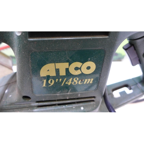 2059 - Atco 240v hedge trimmer & Greenworks cordless hedge cutters - boxed  - W