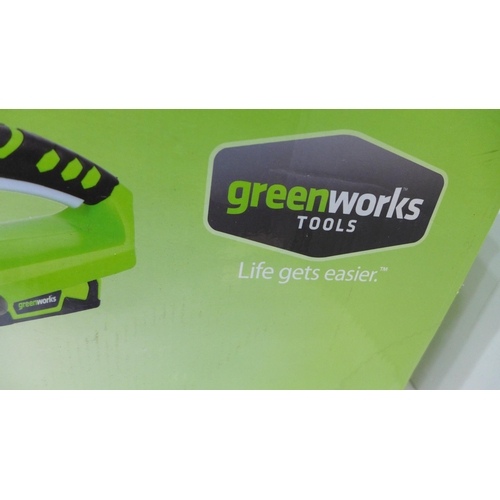 2059 - Atco 240v hedge trimmer & Greenworks cordless hedge cutters - boxed  - W