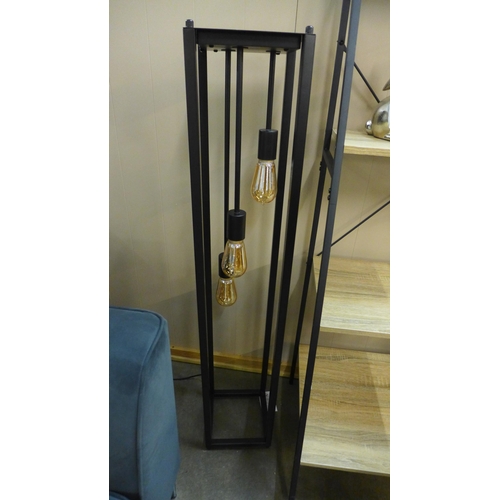1315 - A triple hanging filament floor standing lamp (2794073)   #