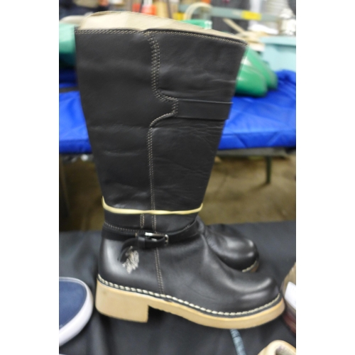 2239 - 5 Pairs of assorted Polo Association genuine leather shoes, mixed sizes and styles