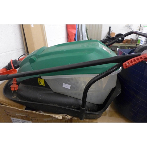 2263 - Qty. of gardening tools inc. various garden sprayers, buckets, shears, Qualcast electric lawnmower