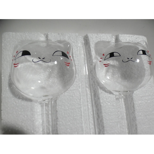 3082 - 3 pc cat shaped, indoor plant drip feeder