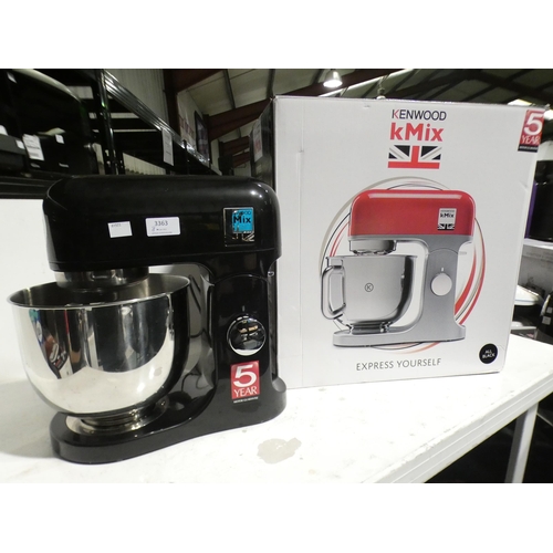 3363 - Kenwood KMix Standmixer (model:- KMX750AB), RRP £189.99 + VAT (242-263) * This lot is subject to VAT