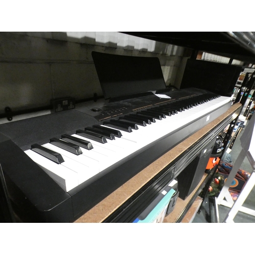 3370 - Casio Digital Piano With Stand (model:- CDP-130BK), RRP £349.99 + VAT (242-469) * This lot is subjec... 