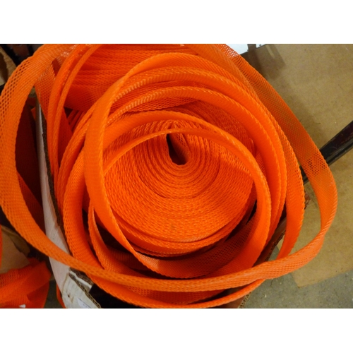 2274 - Approx. 7 x 30m reels of protective expanding mesh hosing, ideal for protecting saplings, railing co... 